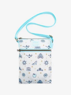 Loungefly Disney Princesses Icons Passport Crossbody Bag