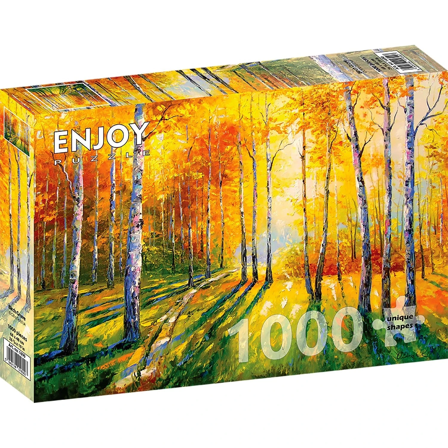 ENJOY Puzzles: Birch Grove 1000pc 1 ENJOY Puzzles: Birch Grove 1000pc
