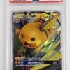 2019 Pokemon SM Black Star Raichu GX SM213 - Promo - Hidden Fates Tins - PSA9