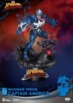 Bandai MARVEL - D STAGE - MAXIMUM VENOM CAPTAIN AMERICA