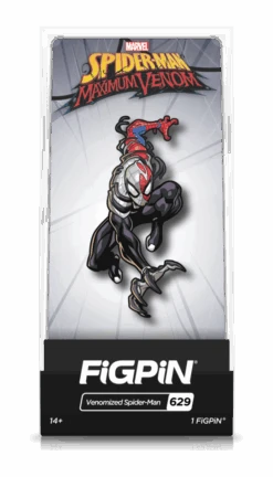 Maximum Venom - Venomized Spider-Man 3" Collectors FigPin #629