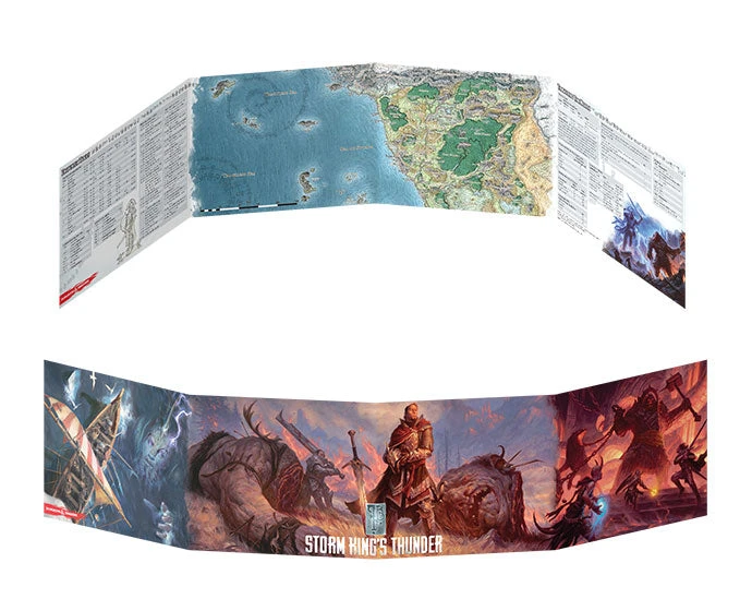 D&D Storm Kings Thunder DM Screen 1 D&D Storm Kings Thunder DM Screen