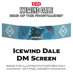D&D Icewind Dale Rime Of The Frostmaiden DM Screen