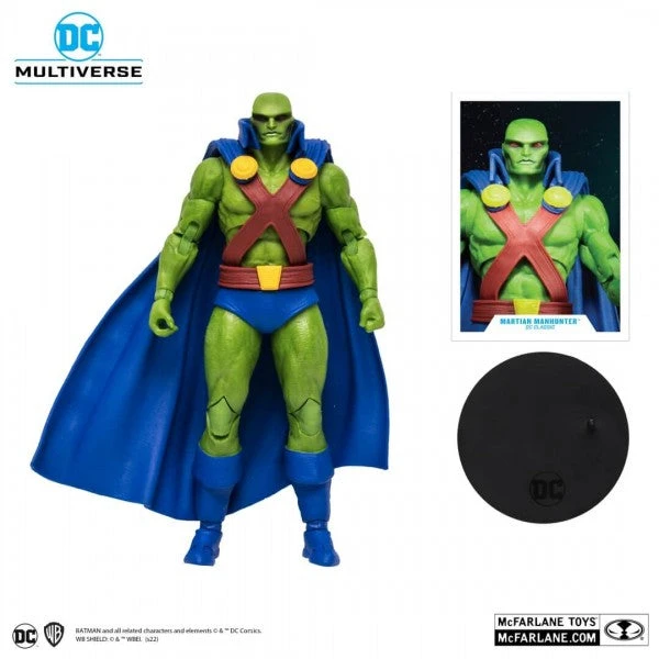 Bandai DC MULTIVERSE - MARTIAN MANHUNTER - VARIANT (GOLD LABEL) 7 INCH 1 Bandai DC MULTIVERSE - MARTIAN MANHUNTER - VARIANT (GOLD LABEL) 7 INCH