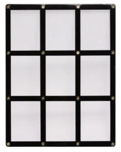 ULTRA PRO Screw Downs - 9 Card Black Holder