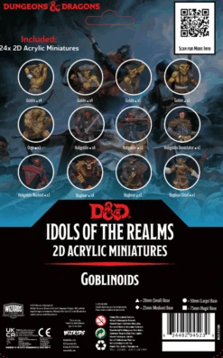 D&D Idols Of The Realms Goblinoids 2D Set