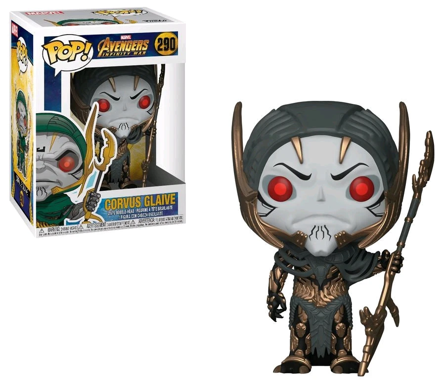 FUNKO Avengers 3: Infinity War - Corvus Glaive Pop! Vinyl Figure #290 1 FUNKO Avengers 3: Infinity War - Corvus Glaive Pop! Vinyl Figure #290