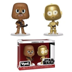 FUNKO Star Wars - Chewbacca & C-3PO Vynl.