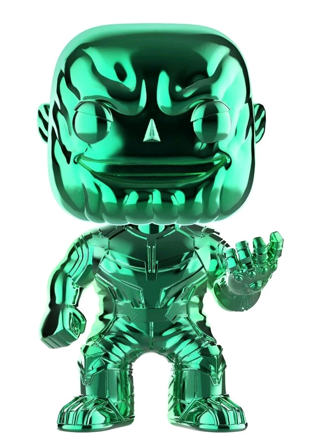 FUNKO Avengers 3: Infinity War - Thanos Green Chrome US Exclusive Pop! Vinyl 1 FUNKO Avengers 3: Infinity War - Thanos Green Chrome US Exclusive Pop! Vinyl