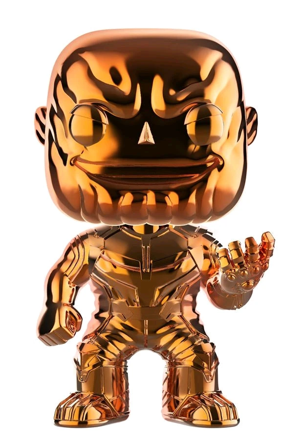 FUNKO Avengers 3: Infinity War - Thanos Orange Chrome US Exclusive Pop! Vinyl 1 FUNKO Avengers 3: Infinity War - Thanos Orange Chrome US Exclusive Pop! Vinyl