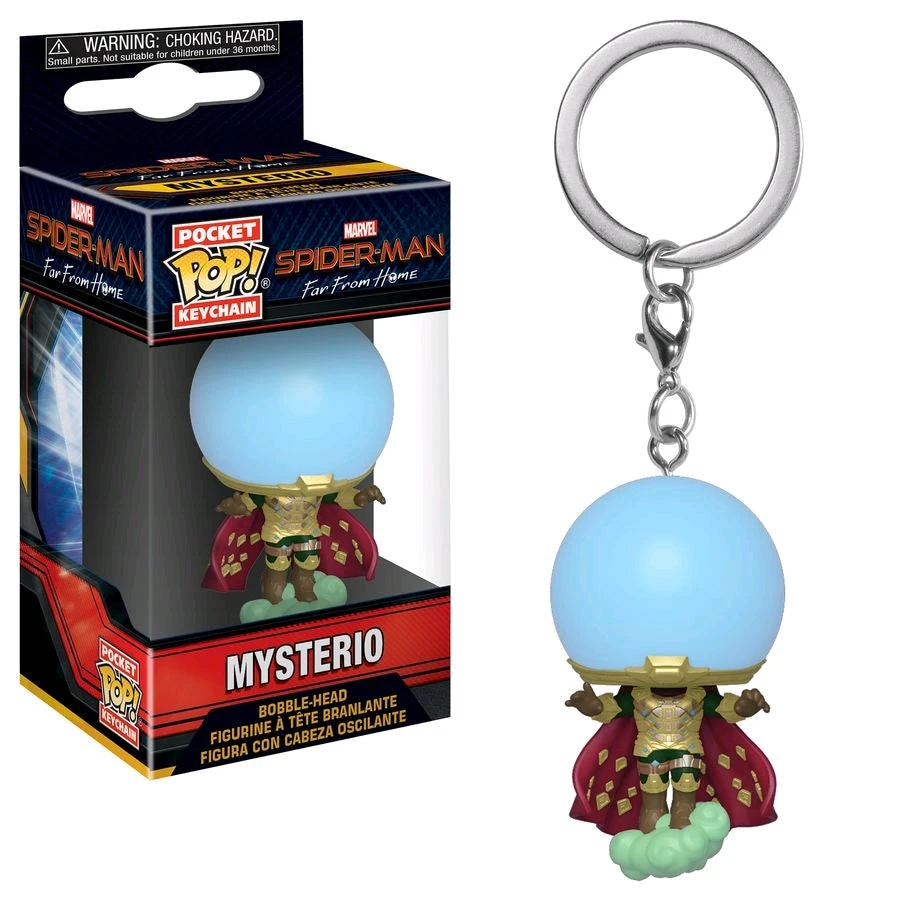 FUNKO Spider-Man: Far From Home - Mysterio Pocket Pop! Keychain 1 FUNKO Spider-Man: Far From Home - Mysterio Pocket Pop! Keychain