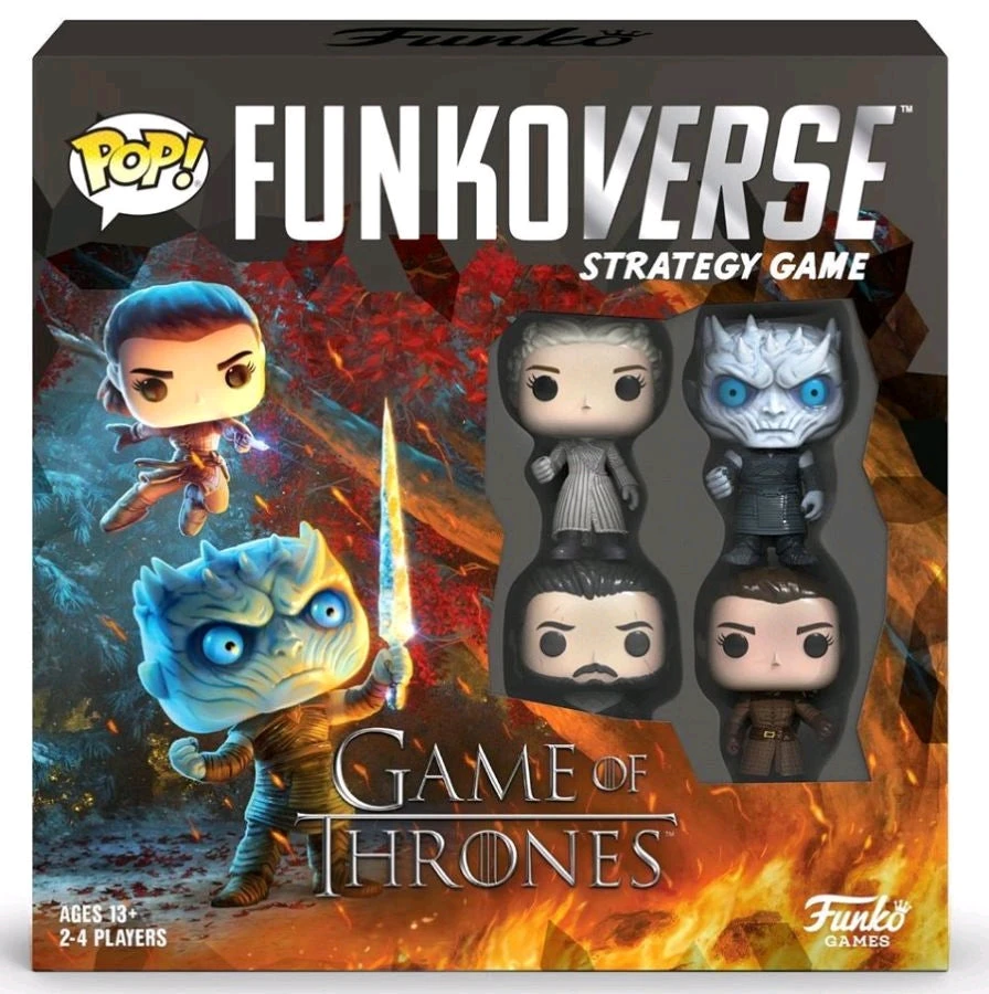 Funkoverse - Game Of Thrones 100 4-pack Board Game 1 Funkoverse - Game Of Thrones 100 4-pack Board Game
