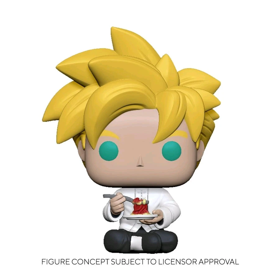 FUNKO Dragon Ball Z - SS Gohan With Noodles Pop! Vinyl 2 FUNKO Dragon Ball Z - SS Gohan With Noodles Pop! Vinyl - Image 2
