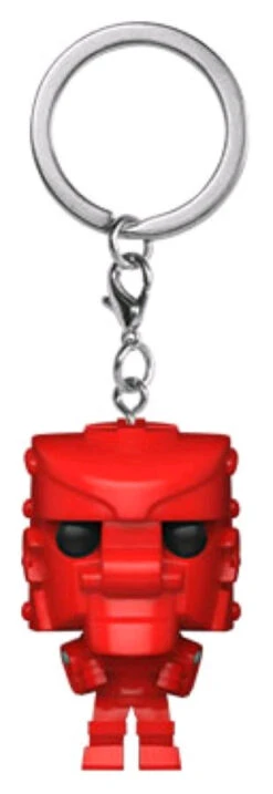 FUNKO Mattel - Rock Em Sock Em Robot Red Pocket Pop! Keychain