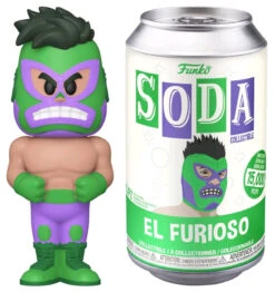 FUNKO Marvel Lucha Libre - El Furioso Vinyl Soda