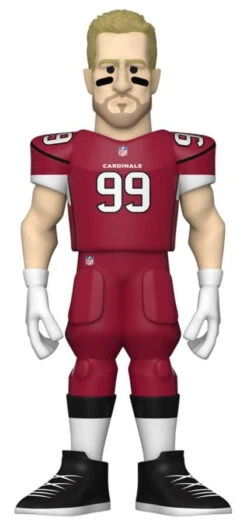 FUNKO NFL: Cardinals - JJ Watt 5" Vinyl Gold -Board Games Store FUN59356 NFL Texans JJ Watt Away Uni 5 Vinyl Gold