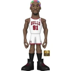 FUNKO NBA Legends: Bulls - Dennis Rodman 5" Vinyl Gold -Board Games Store FUN61158 NBA Legends Bulls Dennis Rodman 5 Vinyl GoldB