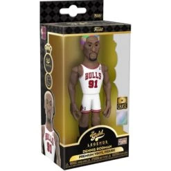 FUNKO NBA Legends: Bulls - Dennis Rodman 5" Vinyl Gold -Board Games Store FUN61158 NBA Legends Bulls Dennis Rodman 5 Vinyl GoldC