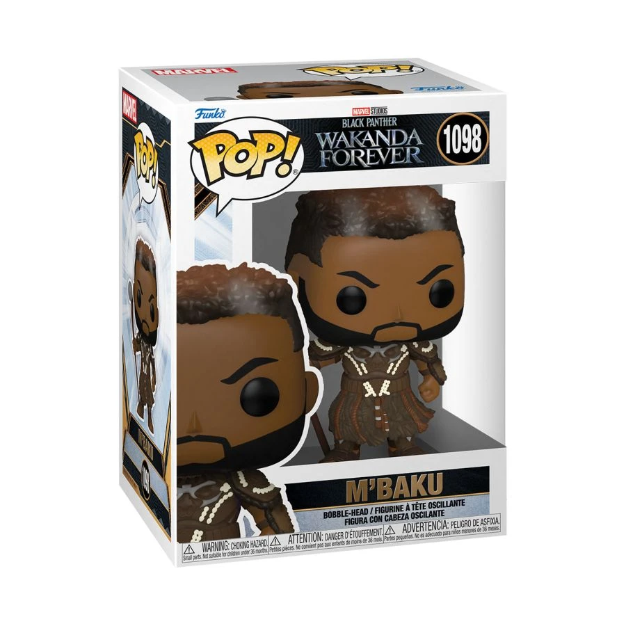 FUNKO Black Panther 2: Wakanda Forever - M'Baku Pop! Vinyl 1 FUNKO Black Panther 2: Wakanda Forever - M'Baku Pop! Vinyl
