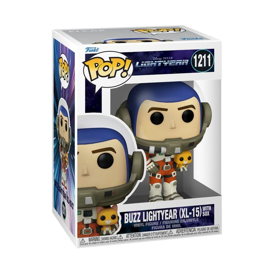 FUNKO Lightyear (2022) - Buzz Lightyear XL-15 With Sox Pop! Vinyl 2 FUNKO Lightyear (2022) - Buzz Lightyear XL-15 With Sox Pop! Vinyl - Image 2