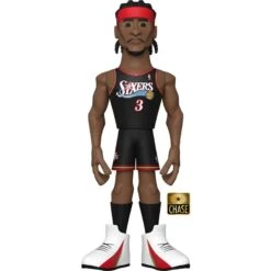 FUNKO NBA: 76ers - Allen Iverson 12" Vinyl Gold -Board Games Store FUN64550 NBA 76ers Allen Iverson 12 Vinyl GoldB