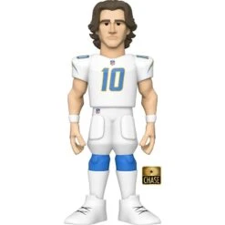 FUNKO NFL: Chargers - Justin Herbert 5" Vinyl Gold -Board Games Store FUN64900 NFL Chargers Justin Herbert 5 Vinyl GoldB