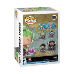FUNKO One Piece - Zoro With Enma US Exclusive Glow Pop! Vinyl -Board Games Store FUN65028 OnePiece Zoro wEnma GW GLAM 05