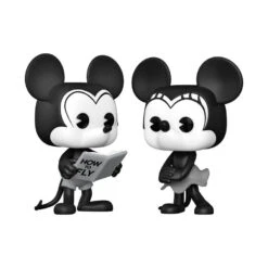 FUNKO Disney - Pilot Mickey & Minnie D23 US Exclusive Pop! Vinyl 2-Pack