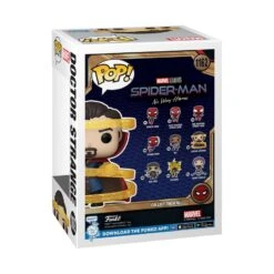 FUNKO Spider-Man: No Way Home - Dr Strange With Spell Pop! Vinyl -Board Games Store FUN67603 SMNWH DrStrange SPL POP GLAM 03