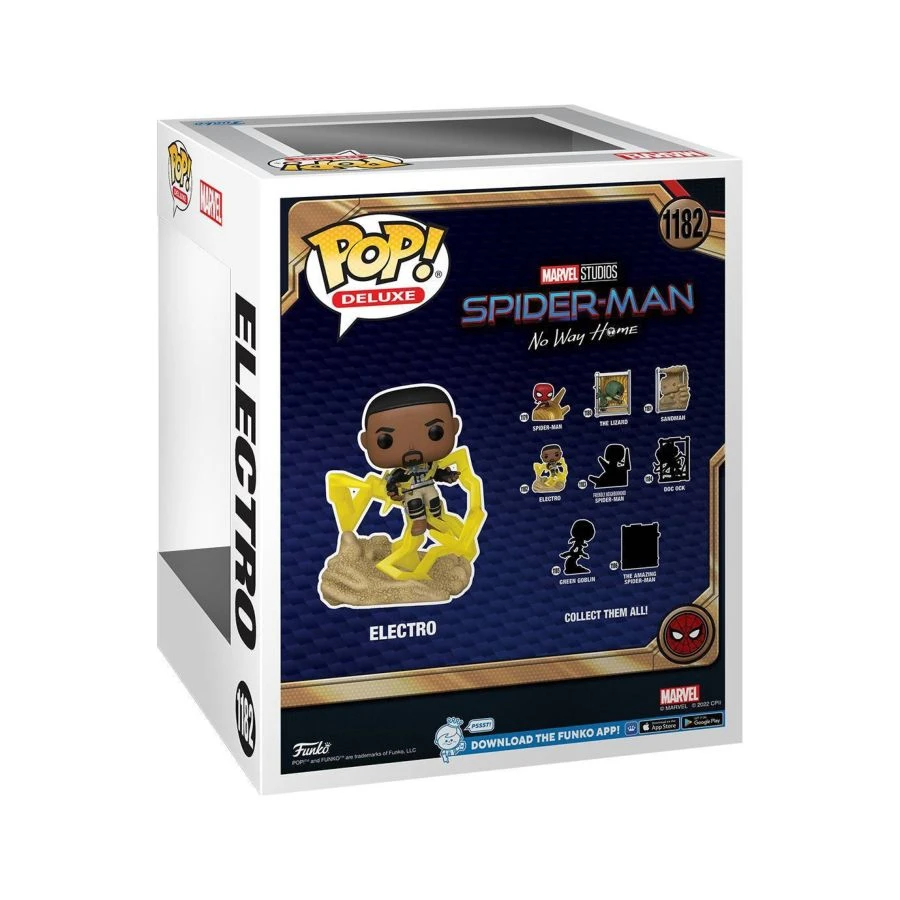 FUNKO Spider-Man: No Way Home - Electro Build-A-Scene US Exclusive Pop! Deluxe 3 FUNKO Spider-Man: No Way Home - Electro Build-A-Scene US Exclusive Pop! Deluxe - Image 3
