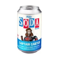 FUNKO What If - Captain Carter Vinyl Soda -Board Games Store FUN68836 What If Captain Carter wchase Vinyl Soda 04