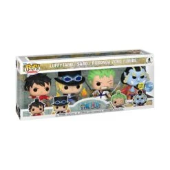 FUNKO One Piece - Series 4 US Exclusive Pop! Vinyl 4-Pack -Board Games Store FUN69107 OnePiece S6 POP 4PK GLAM 04