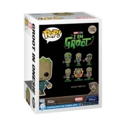 FUNKO I Am Groot (TV) - Groot PJs (Dancing) Pop! Vinyl -Board Games Store FUN70650 IAG Groot Onesie GLAM 03
