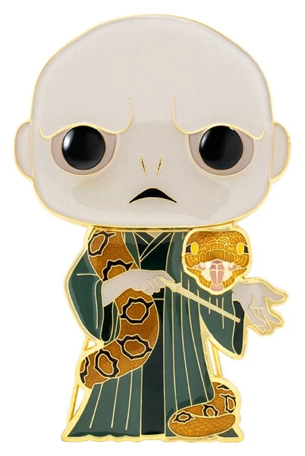 FUNKO Harry Potter - Voldemort & Nagini 4" Pop! Enamel Pin 1 FUNKO Harry Potter - Voldemort & Nagini 4" Pop! Enamel Pin