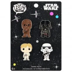 FUNKO Star Wars - Character Enamel Pin 4Pk