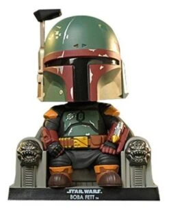 FUNKO Star Wars: Book Of Boba Fett - Boba Fett On Throne Cosbaby Set