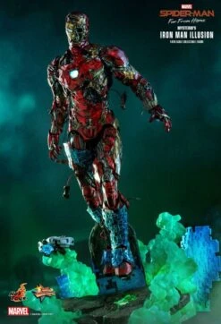 Hot Toys Spider-Man: Far From Home - Mysterio's Iron Man Illusion 1:6 Scale 12" Action Figure -Board Games Store HOTMMS580 SpiderMan FFH Mysterios Iron Man 12 FigureD