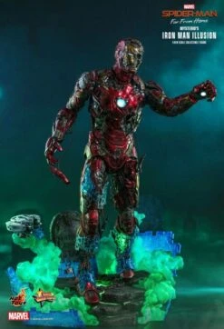 Hot Toys Spider-Man: Far From Home - Mysterio's Iron Man Illusion 1:6 Scale 12" Action Figure -Board Games Store HOTMMS580 SpiderMan FFH Mysterios Iron Man 12 FigureE