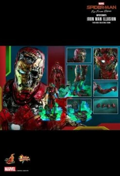 Hot Toys Spider-Man: Far From Home - Mysterio's Iron Man Illusion 1:6 Scale 12" Action Figure -Board Games Store HOTMMS580 SpiderMan FFH Mysterios Iron Man 12 FigureH