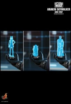 Hot Toys Star Wars: The Clone Wars - Anakin & STAP 1:6 Scale 12" Action Figure Set -Board Games Store HOTTMS020 Star Wars Clone Wars Anakin STAP 12 Figure SetG