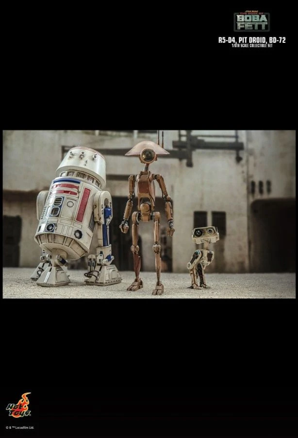 Hot Toys Star Wars: The Book Of Boba Fett - R5-D4, Pit Droid, And BD-72 1:6 Scale Figure Set 2 Hot Toys Star Wars: The Book Of Boba Fett - R5-D4, Pit Droid, And BD-72 1:6 Scale Figure Set - Image 2