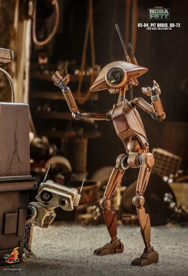 Hot Toys Star Wars: The Book Of Boba Fett - R5-D4, Pit Droid, And BD-72 1:6 Scale Figure Set 8 Hot Toys Star Wars: The Book Of Boba Fett - R5-D4, Pit Droid, And BD-72 1:6 Scale Figure Set - Image 8