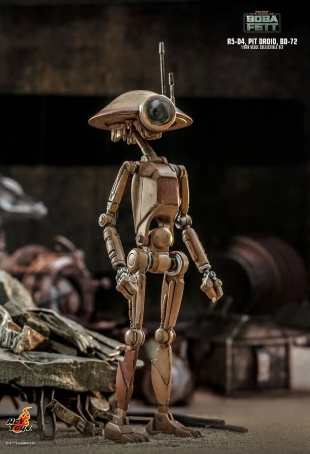 Hot Toys Star Wars: The Book Of Boba Fett - R5-D4, Pit Droid, And BD-72 1:6 Scale Figure Set 9 Hot Toys Star Wars: The Book Of Boba Fett - R5-D4, Pit Droid, And BD-72 1:6 Scale Figure Set - Image 9