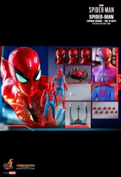 Hot Toys Spider-Man (Video Game 2018) - Spider Armor Mark IV 1:6 Scale 12" Action Figure 25 Hot Toys Spider-Man (Video Game 2018) - Spider Armor Mark IV 1:6 Scale 12" Action Figure -Board Games Store HOTVGM43 SpiderMan VG2019 Spider Armour Mk4 12 FigureL 40ac7554 63e8 4e37 a3e4 263a302a4952