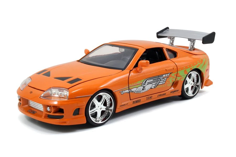Jada Toys Fast And Furious - 1995 Toyota Supra 1:24 With Brian Hollywood Ride 4 Jada Toys Fast And Furious - 1995 Toyota Supra 1:24 With Brian Hollywood Ride - Image 4