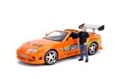 Jada Toys Fast And Furious - 1995 Toyota Supra 1:24 With Brian Hollywood Ride