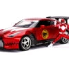Jada Toys Power Rangers - '09 Nissan GT-R Red 1:24 Scale Hollywood Ride