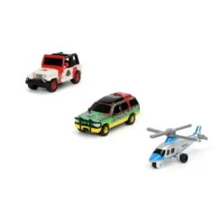 Jada Toys Jurassic Park - Nano Hollywood Ride 3-Pack