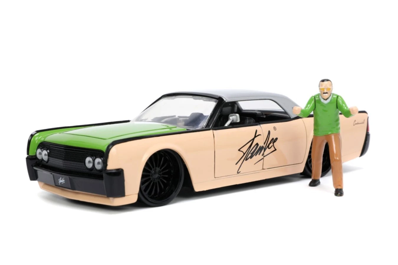 Jada Toys Stan Lee - 1963 Lincoln Continental With Stan 1:24 Scale Hollywood Ride 1 Jada Toys Stan Lee - 1963 Lincoln Continental With Stan 1:24 Scale Hollywood Ride