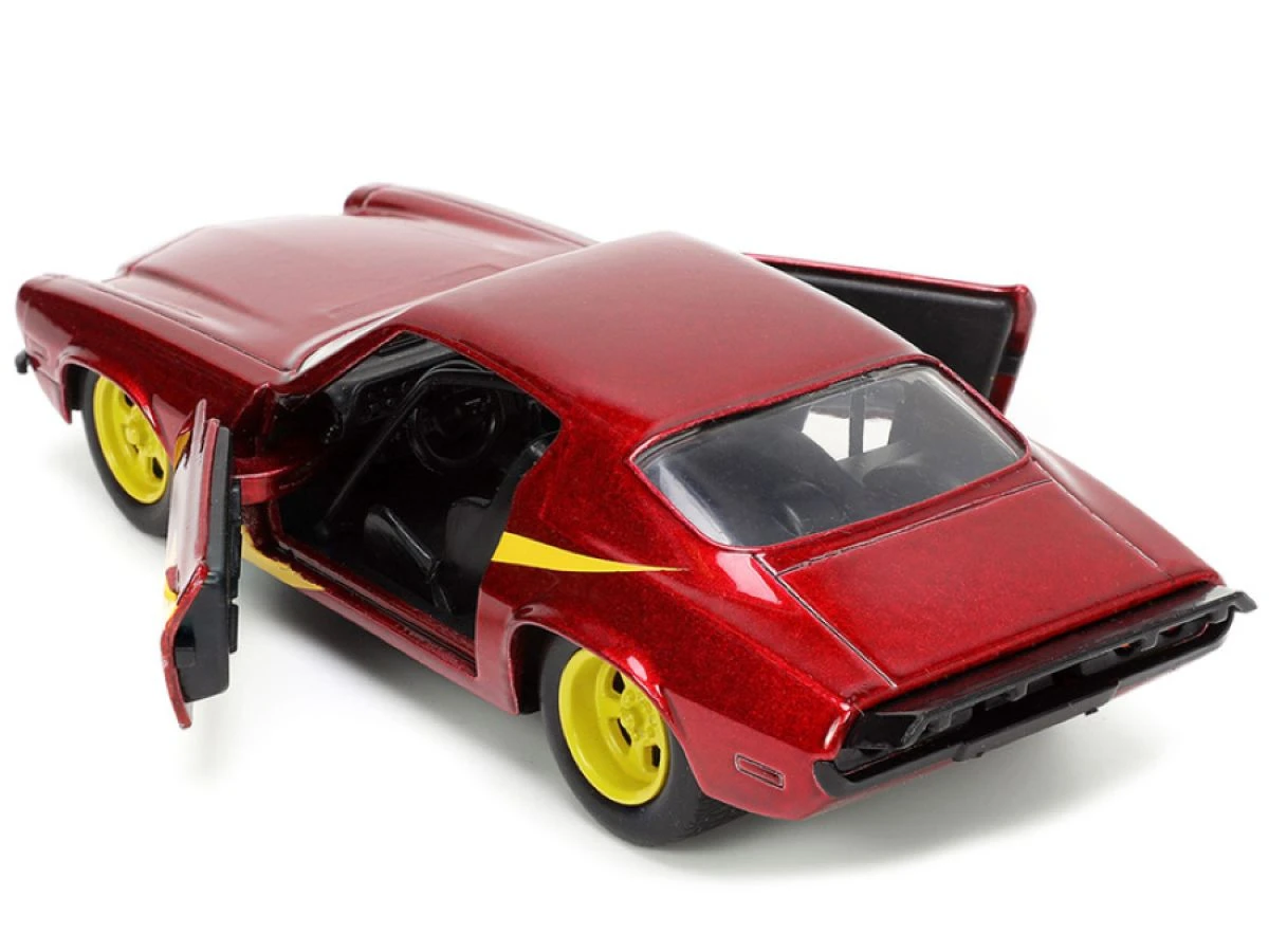 Jada Toys Flash (comics) - The Flash & 1973 Chevrolet Camero 1:32 Scale Hollywood Ride 2 Jada Toys Flash (comics) - The Flash & 1973 Chevrolet Camero 1:32 Scale Hollywood Ride - Image 2